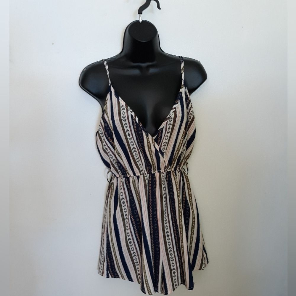 Zaful striped romper